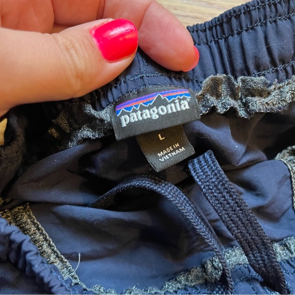 Patagonia navy blue swim trunks size large - Picture 3 of 5